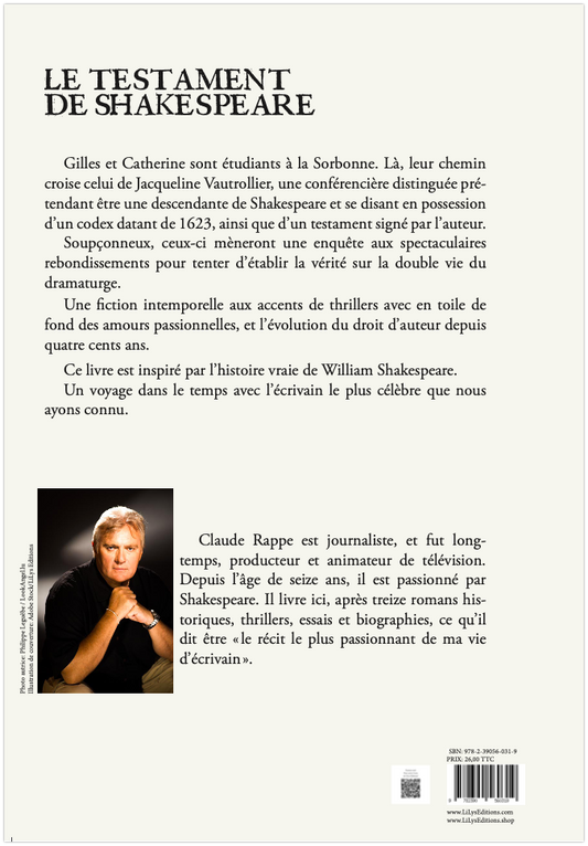 Le testament de Shakespeare